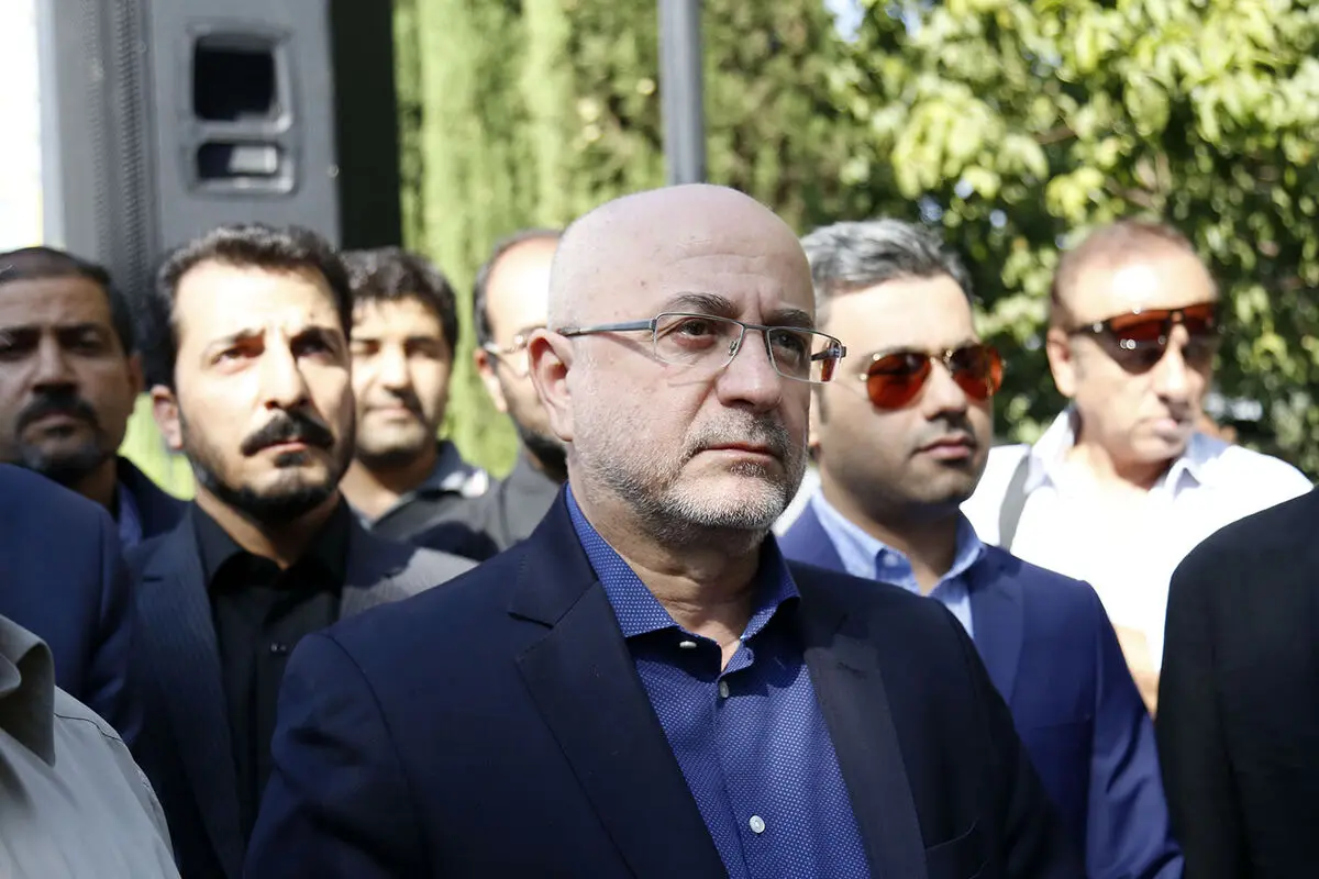 مراسم تشییع پیکر زنده‌یاد نادر گلچین در تالار وحدت