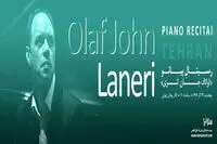 Italian pianist Olaf John Laneri to perform in Tehran
