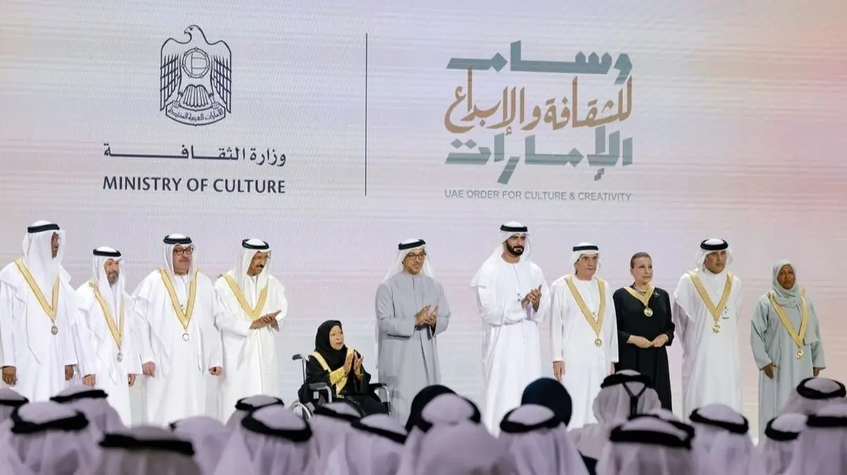 Sheikh Mansour honours recipients of the UAE Order for Culture and Creativity