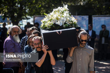 تشییع پیکر واحد خاکدان با حضور هنرمندان