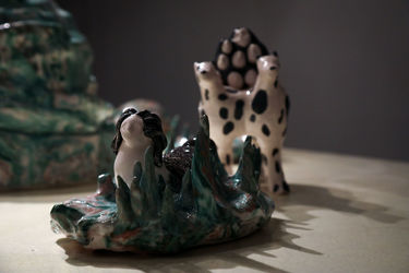 نمایشگاه سرامیک درسا اسدی در گالری طراحان آزاد