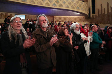 مراسم دومین جایزه محمود استاد محمد در سالن اصلی تئاتر شهر