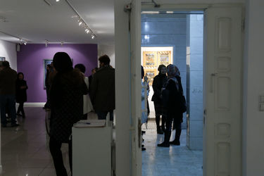 افتتاحیه نمایشگاه نقاشی های ترانه صادقیان در گالری ویستا