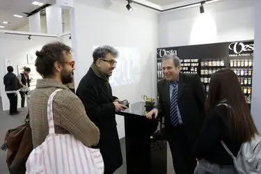 Vesta Color at the first Tehran Art Fair