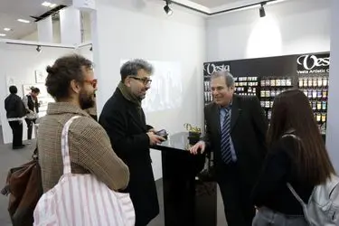Vesta Color at the first Tehran Art Fair