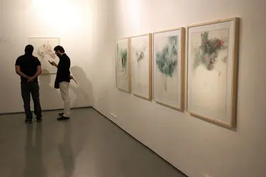افتتاحیه‌ی نمایشگاه نقاشی بهناز قاسمی در گالری طراحان آزاد