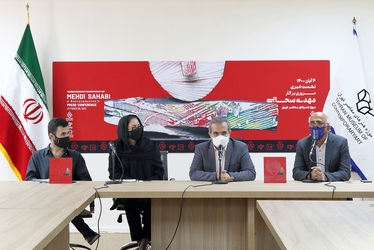 مهدی سحابی در موزه هنرهای معاصر تهران و نشست خبری مژده طباطبایی، احسان آقایی، سهراب احمدی