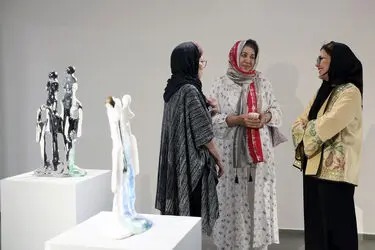 تبلور خاک فاطمه اسدی در گالری مژده