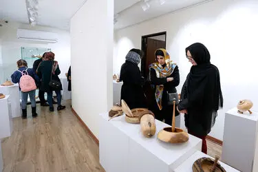 نمایشگاه فرفره های داود ملایی در گالری بهارک
