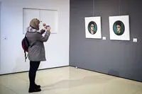Group art show Mind and Sense in Mellat Gallery