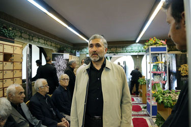 مراسم ختم زنده‌یاد حسین عرفانی در مسجد بلال