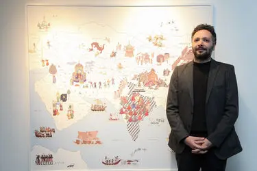نمایشگاه آثار نیومدیای اشکان حسینی در گالری ایوان