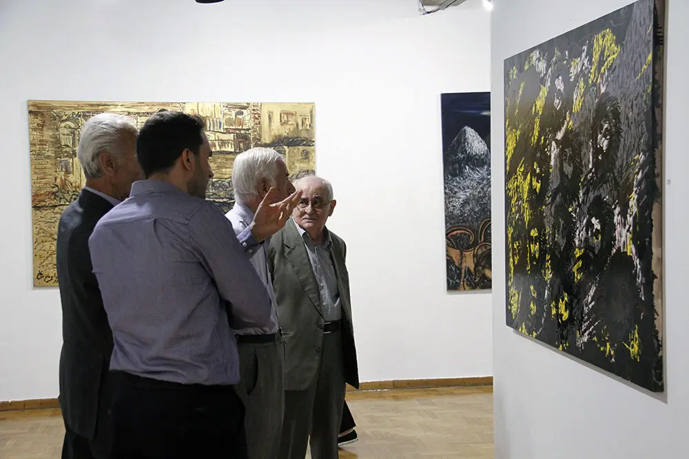 نمایشگاه گریگور یعقوبی در گالری فرهنگسرای نیاوران