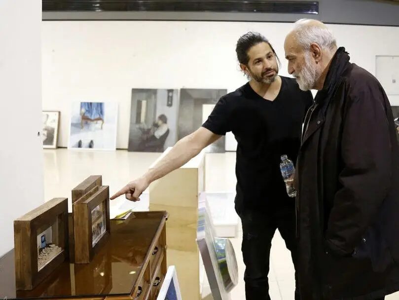 Aidin Aghdashlu impressed by wide variety of works at Damonfar art festival 
