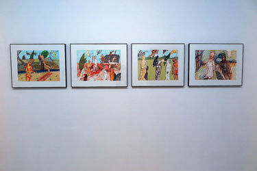 نمایشگاه طراحی های فرشید ملکی در گالری امکان