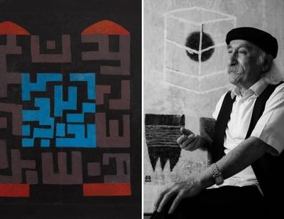 هفت معبد احمد نصرالهی در نگارخانه هور / تحلیل یک اثر 