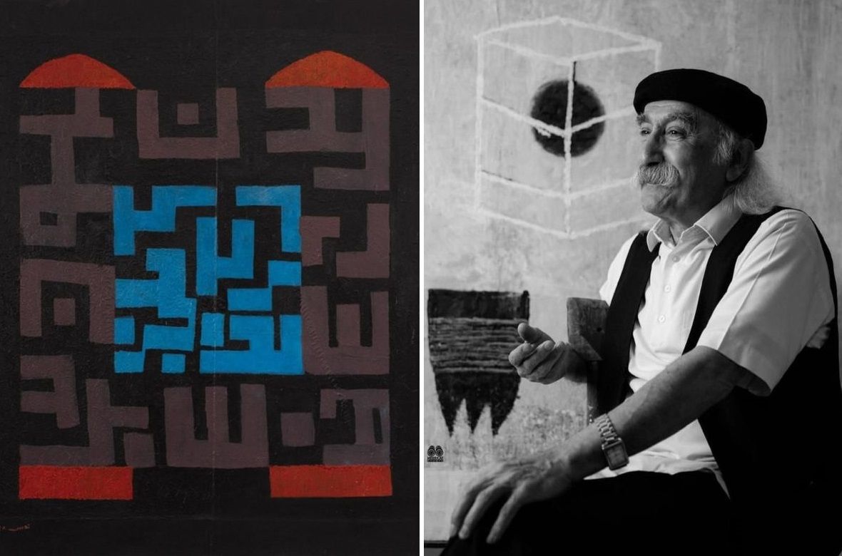 هفت معبد احمد نصرالهی در نگارخانه هور / تحلیل یک اثر 