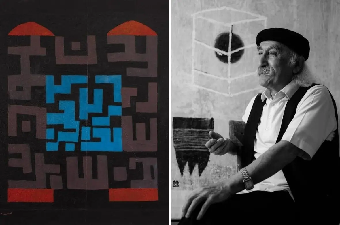 هفت معبد احمد نصرالهی در نگارخانه هور / تحلیل یک اثر 