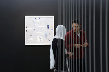 نمایشگاه نقاشی های اکبر نیکان‌پور در گالری ثالث