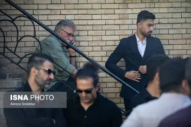 تشییع پیکر رضا داوودنژاد