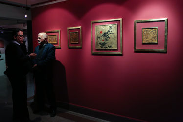 افتتاحیه دهمین جشنواره بین‌المللی تجسمی فجر در موسسه صبا فرهنگستان هنر