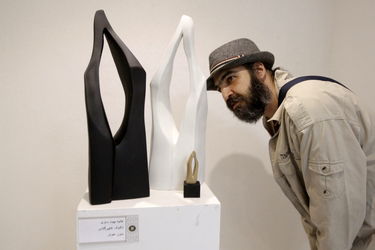 نمایشگاه مجسمه های جمشید مرادیان و شاگردانش در فرهنگسرای ابن سینا