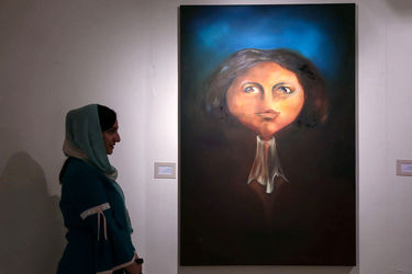 نمایشگاه نقاشی های مهناز بهرام نیا در گالری نگر