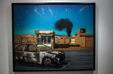 Hossein Soltani’s Art Show Opens in Homa Gallery