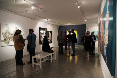 نمایشگاه نقاشی عرفان شهیاد در گالری ویستا