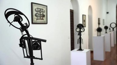 محمد محمدزاده تیتکانلو با مرکز اقتصاد هنر فاطر ( گالری ماهر ) در باغ موزه نگارستان