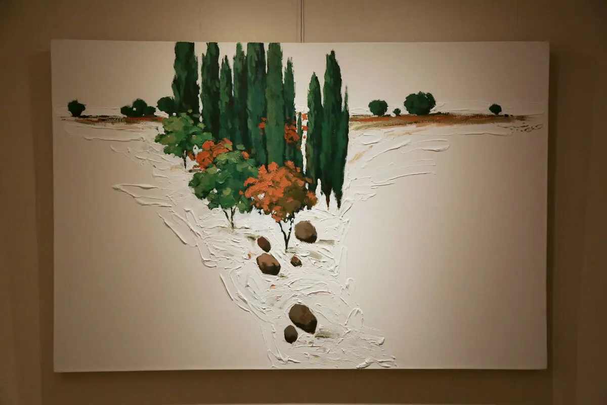 نمایشگاه نقاشی های آرمان یعقوب پور در گالری گلستان