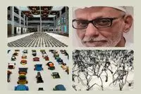 حسین شریف Hussein Sharif هنرمند پست مدرن امارات در بنیاد فرهنگی ابوظبی/ عکس ها
