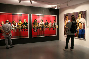 نمایشگاه چاپ علی آل حسینی در شهرکتاب فرشته