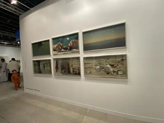 عایشه ال عبار  Aisha Alabbar در آرت ابوظبی Abu Dhabi Art ۲۰۲۳