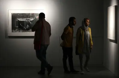من روزی اینجا بودم/ گزارش تصویری ایران آرت از نمایشگاه آثار مهرداد کریمی را ببینید