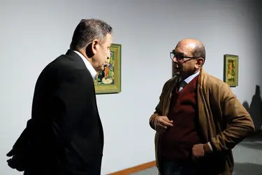 کتاب صادق تبریزی گالری مژده موزه هنرهای معاصر تهران