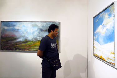 نمایشگاه نقاشی های سعید امدادیان در گالری هور