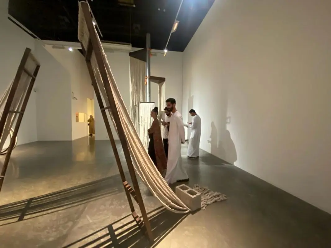 آثار هنری عفراء الظاهری در Green Art Gallery دبی | Afra Al Dhaheri artworks at Green Art Gallery Dubai                                 