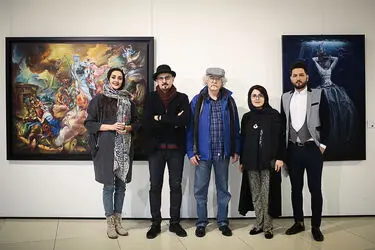 افتتاحیه نمایشگاه گروهی حجم و نقاشی با عوان "ذهن و احساس" در گالری پردیس ملت
