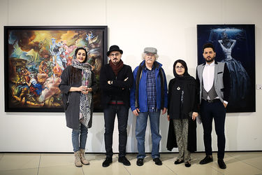 افتتاحیه نمایشگاه گروهی حجم و نقاشی با عوان "ذهن و احساس" در گالری پردیس ملت