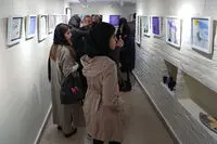 عاشقانه‌های آقای نقاش روی شیشه / عکس‌ها