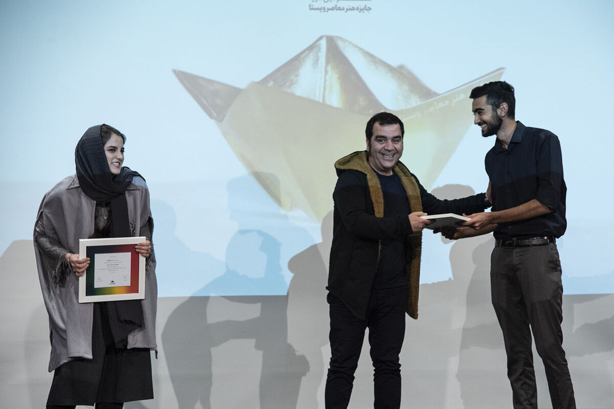 تجلیل از برگزیدگان سومین جایزه هنری ویستا در خانه هنرمندان