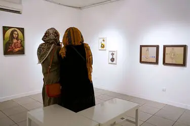 نمایشگاه گروهی نقاشی یادبود توران میرهادی درگالری ویستا