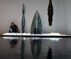 وایت مجیک نمایشگاه آثار سیاوش حاتم در گالری ایوان ۲