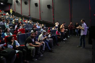 اکران فیلم اکسیدان با حضور هدیه تهرانی برای حمایت از یوز ایرانی در پردیس کوروش