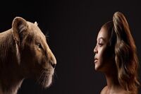 بیانسه و دیگر ستاره‌ها شیر شدند/ عکسها