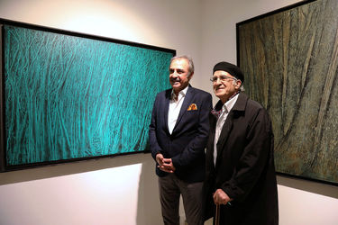 نمایشگاه آثار منوچهر نیازی در گالری بوم 