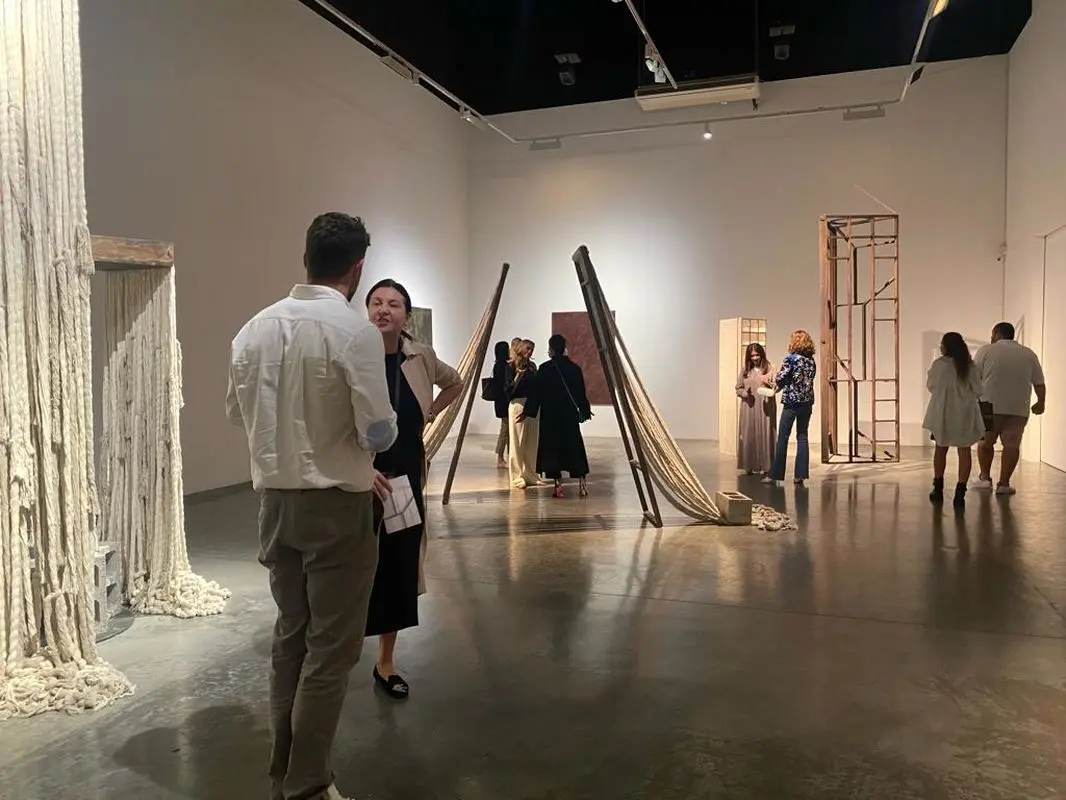 آثار هنری عفراء الظاهری در Green Art Gallery دبی | Afra Al Dhaheri artworks at Green Art Gallery Dubai                                 