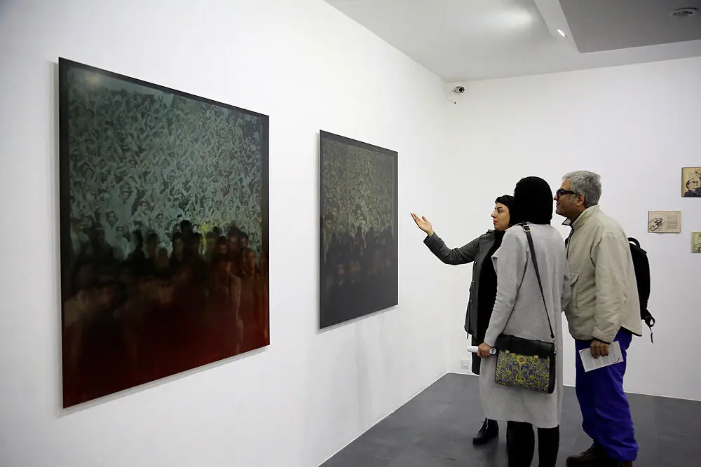 نمایشگاه گروهی هماوردی در گالری ماه مهر