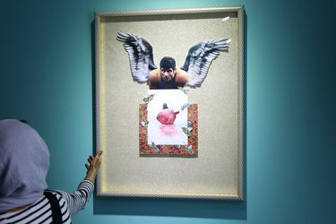 آثار فریدون آو و محسن احمدوند در گالری اعتماد